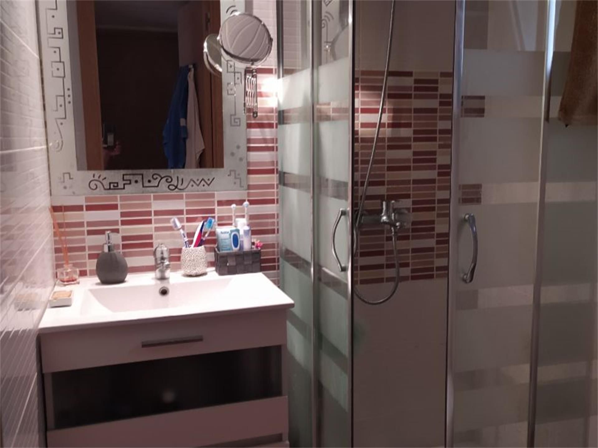 Bathroom of Flat for sale in Blanes  with Heating, Parquet flooring and Terrace