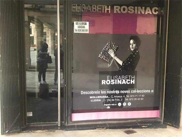 Local comercial en Alquiler en Plaça Major, 9 en Tàrrega