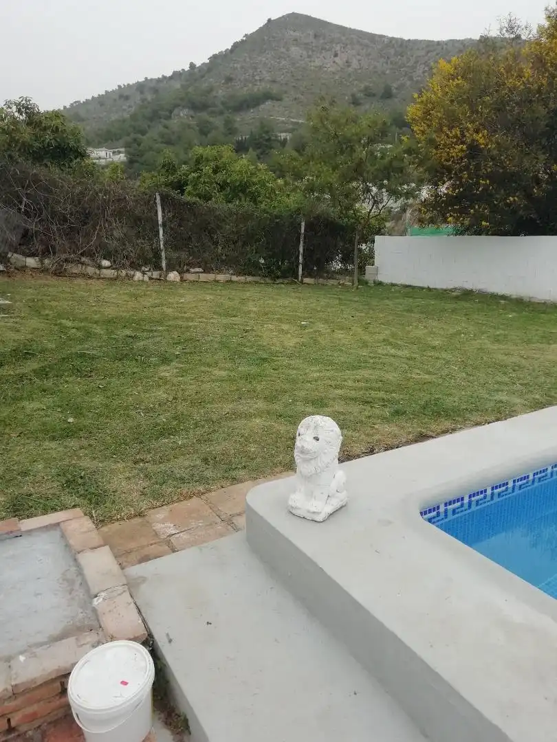 Jardín de Casa o chalet de alquiler en Frigiliana con Aire acondicionado, Calefacción y Jardín privado