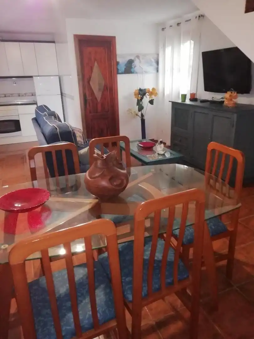 Comedor de Casa o chalet de alquiler en Frigiliana con Aire acondicionado, Calefacción y Jardín privado