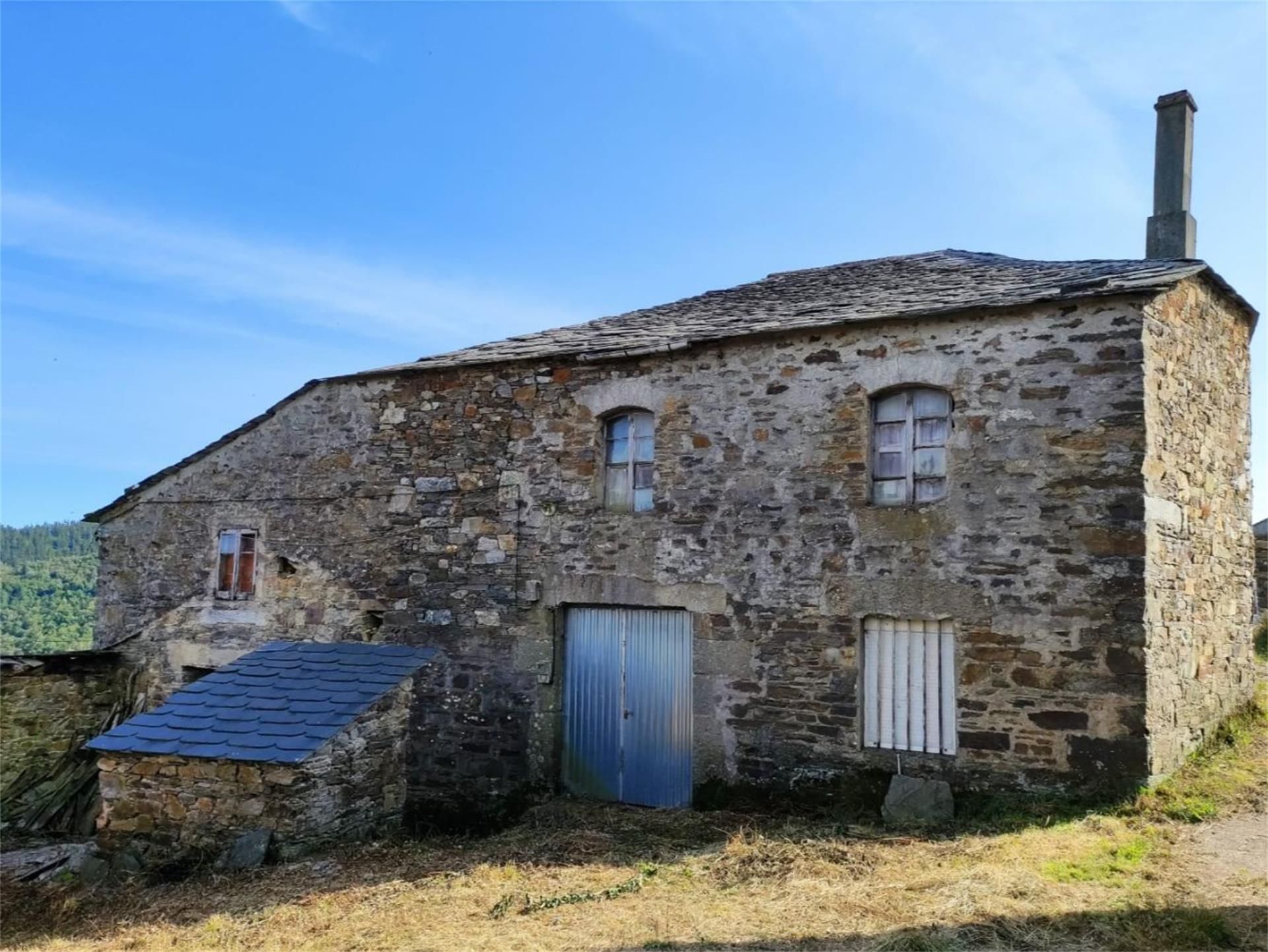 Exterior view of Country house for sale in Baleira  with Private garden and Oven