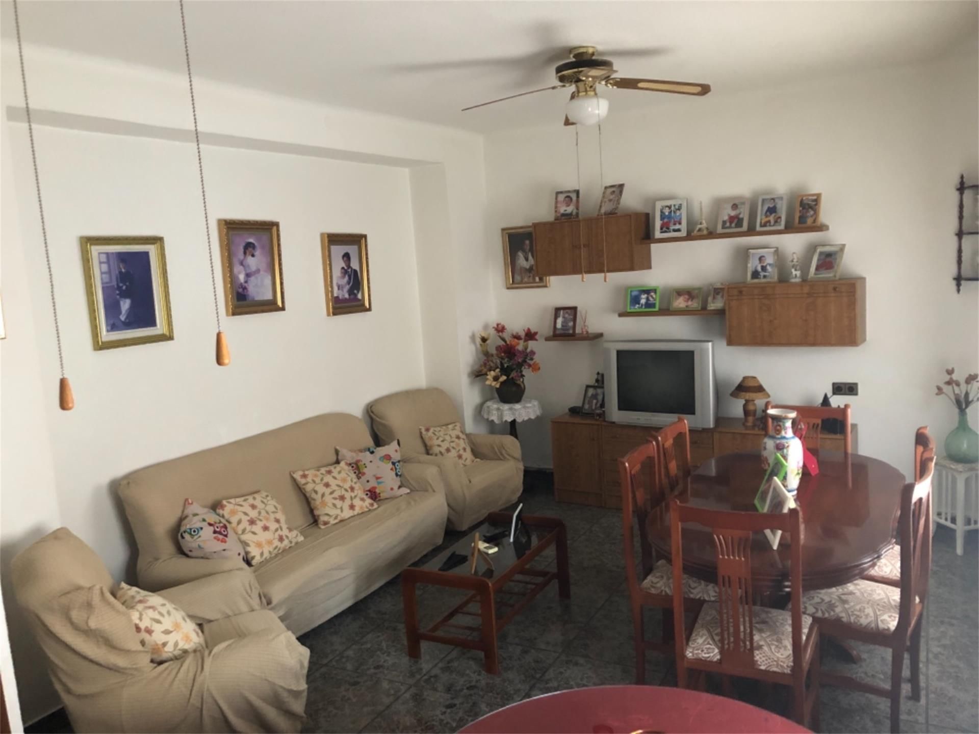 Living room of Single-family semi-detached for sale in Campos del Río  with Air Conditioner, Terrace and Storage room