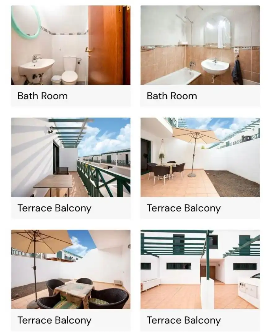 Terrace of Storage room for rent in Yaiza