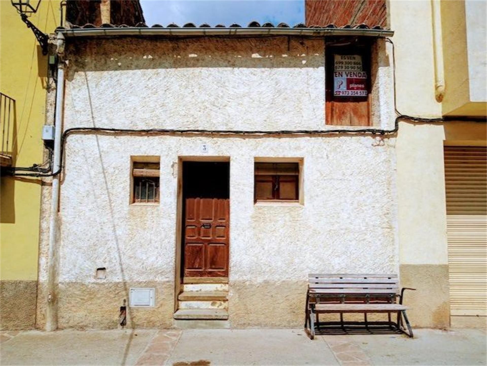 Exterior view of Single-family semi-detached for sale in Fígols i Alinyà