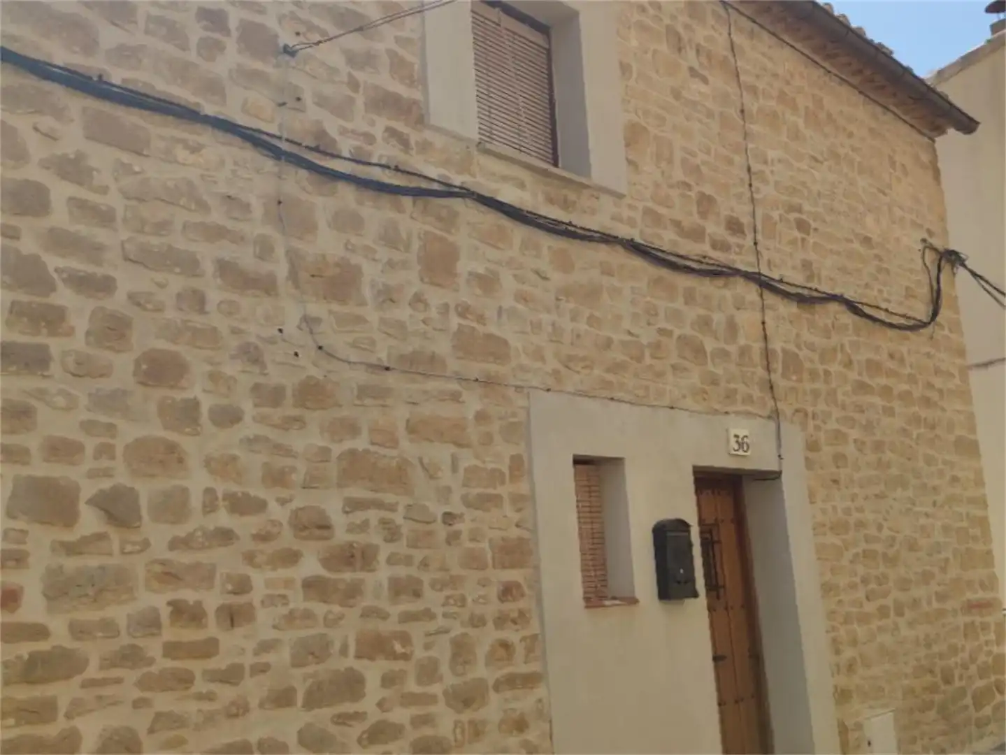 Casa adosada en venta en Calle Mayor, 36, San Martín de Unx Vista exterior de Casa adosada en venta en San Martín de Unx con Balcón