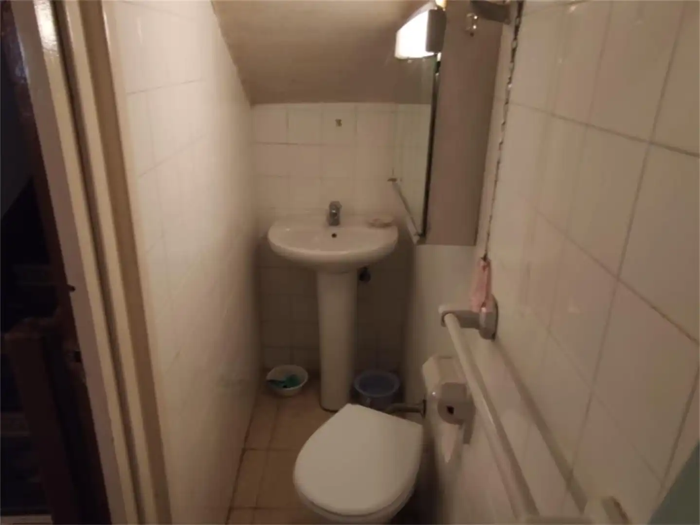 Casa adosada en venta en Calle Mayor, 36, San Martín de Unx Baño de Casa adosada en venta en San Martín de Unx con Balcón