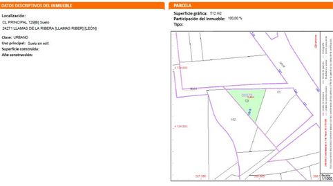 Grundstücke zum Verkauf in Calle Principal, 129, Llamas de la Ribera, León - Bild 2 Foto 2 von Grundstücke zum Verkauf in Calle Principal, 129, Llamas de la Ribera, León