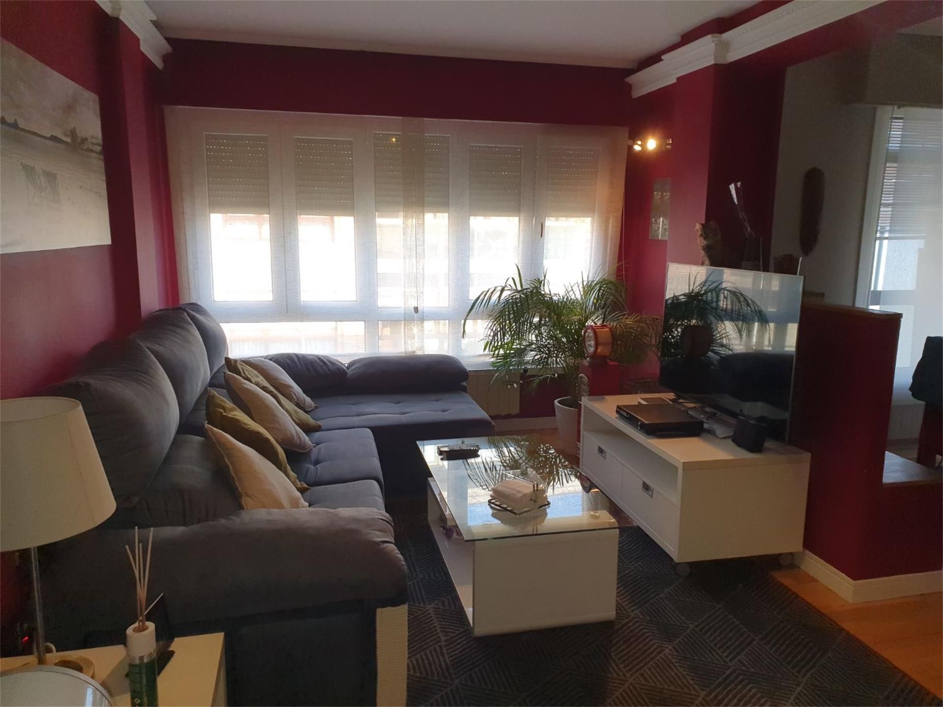 Sala d'estar de Pis en venda en Arrankudiaga amb Calefacció, Parquet i Balcó