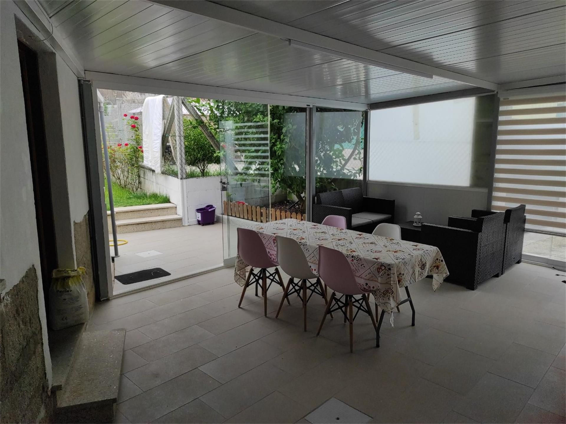 Vista exterior de Planta baixa de lloguer en A Illa de Arousa  amb Jardí privat, Parquet i Terrassa