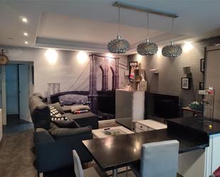 Sala d'estar de Casa adosada en venda en Langreo amb Terrassa i Balcó