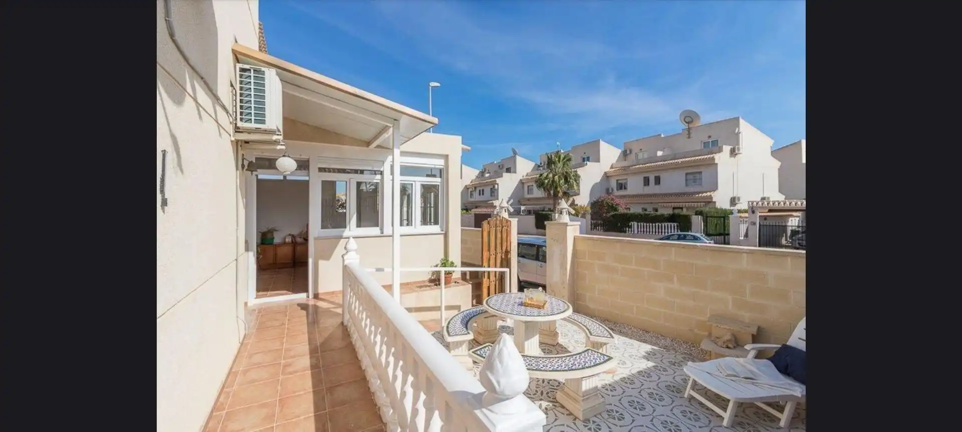 Casa o chalet de alquiler en Calle Pintor Ribera, Playa Flamenca Terraza de Casa o chalet de alquiler en Orihuela con Aire acondicionado, Calefacción y Jardín privado