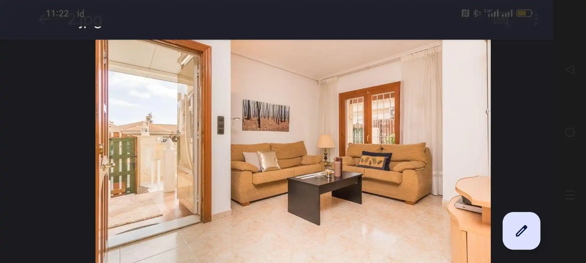 Casa o chalet de alquiler en Calle Pintor Ribera, Playa Flamenca Sala de estar de Casa o chalet de alquiler en Orihuela con Aire acondicionado, Calefacción y Jardín privado