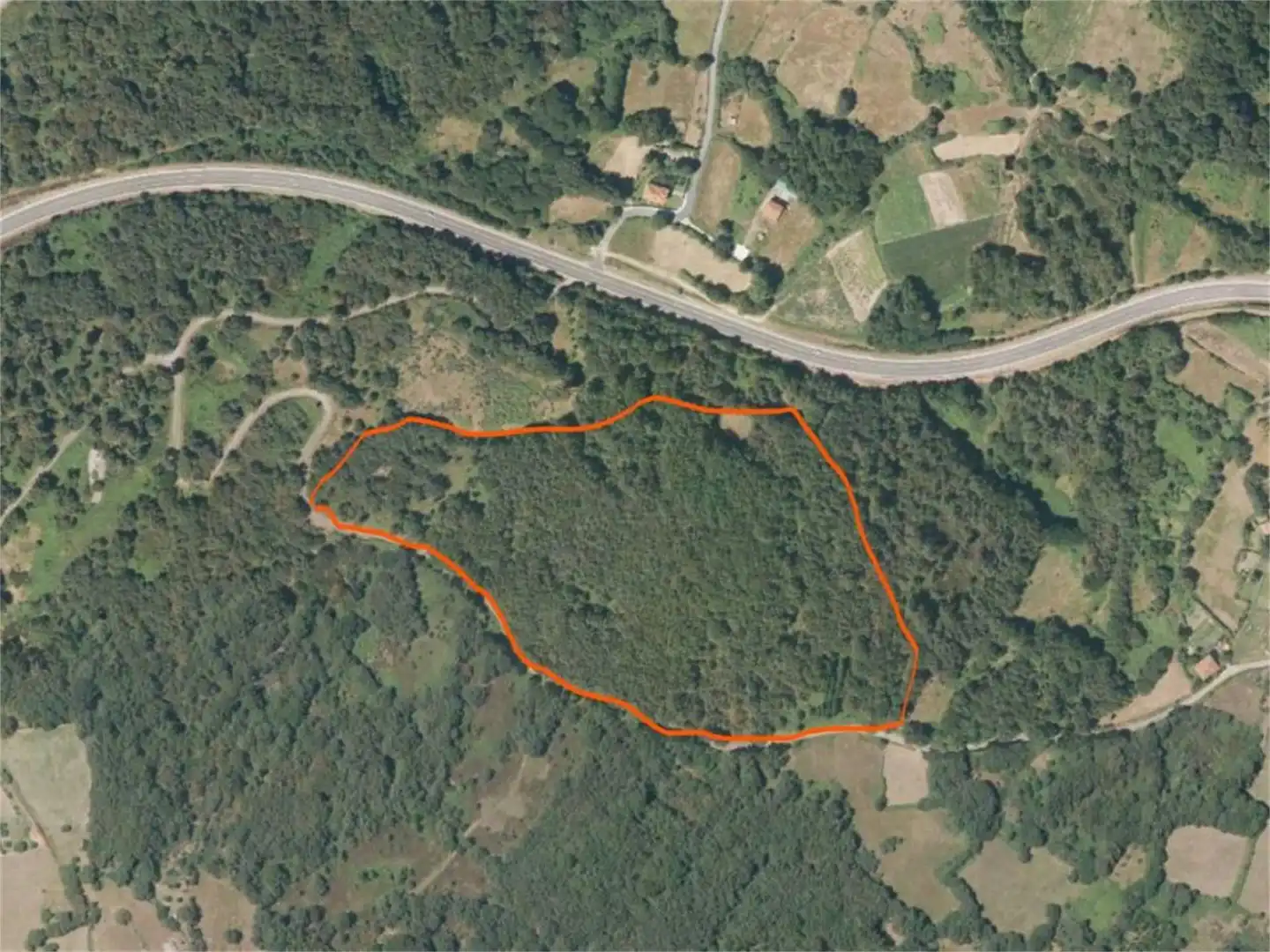 Non-constructible Land for sale in A Bola 