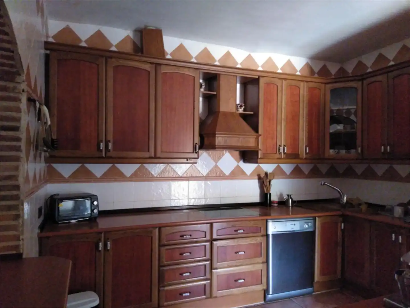 Cocina de Casa o chalet en venta en Tomelloso con Aire acondicionado, Terraza y Balcón