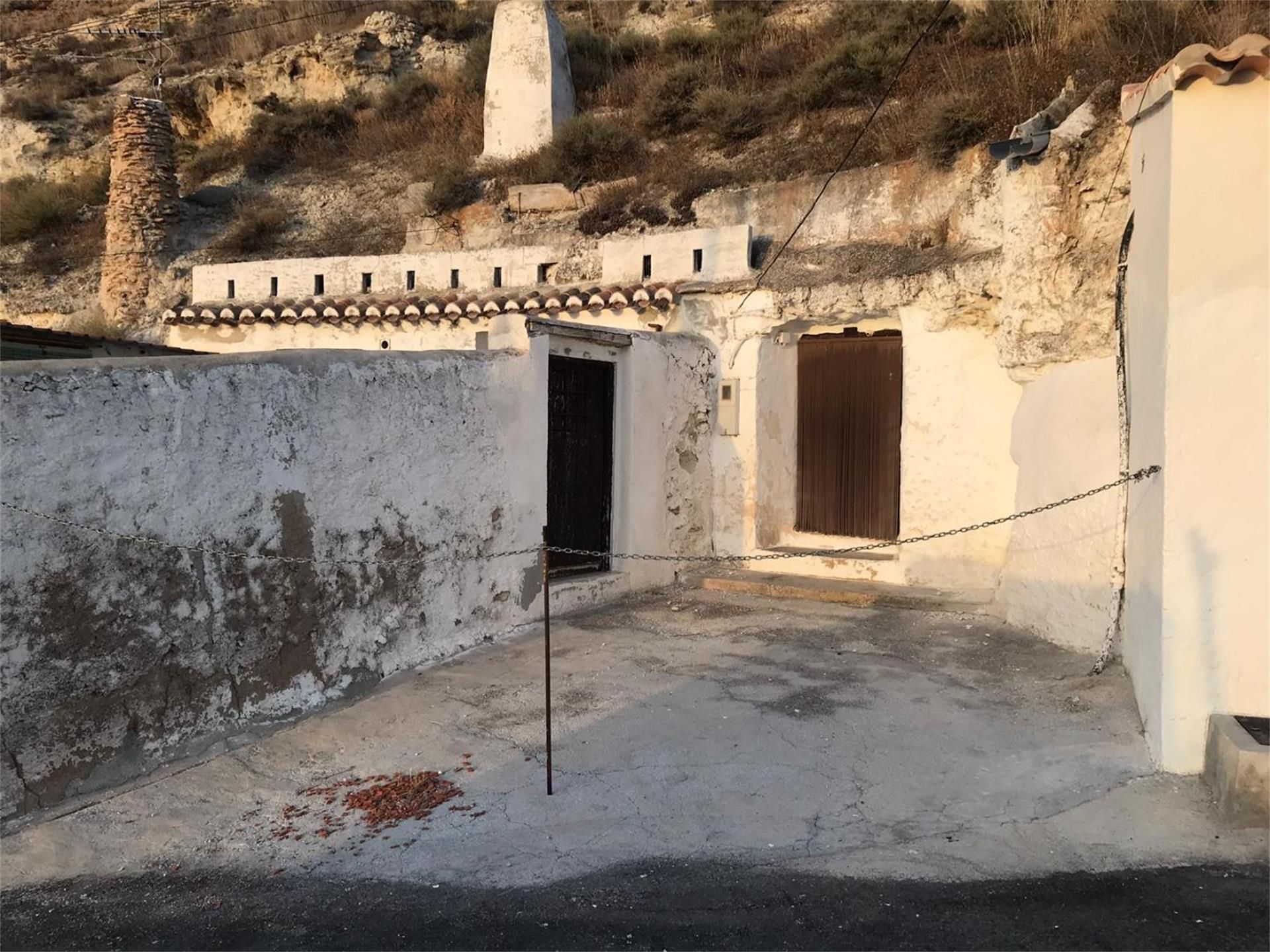Vista exterior de Finca rústica en venda en Orce amb Rentadora