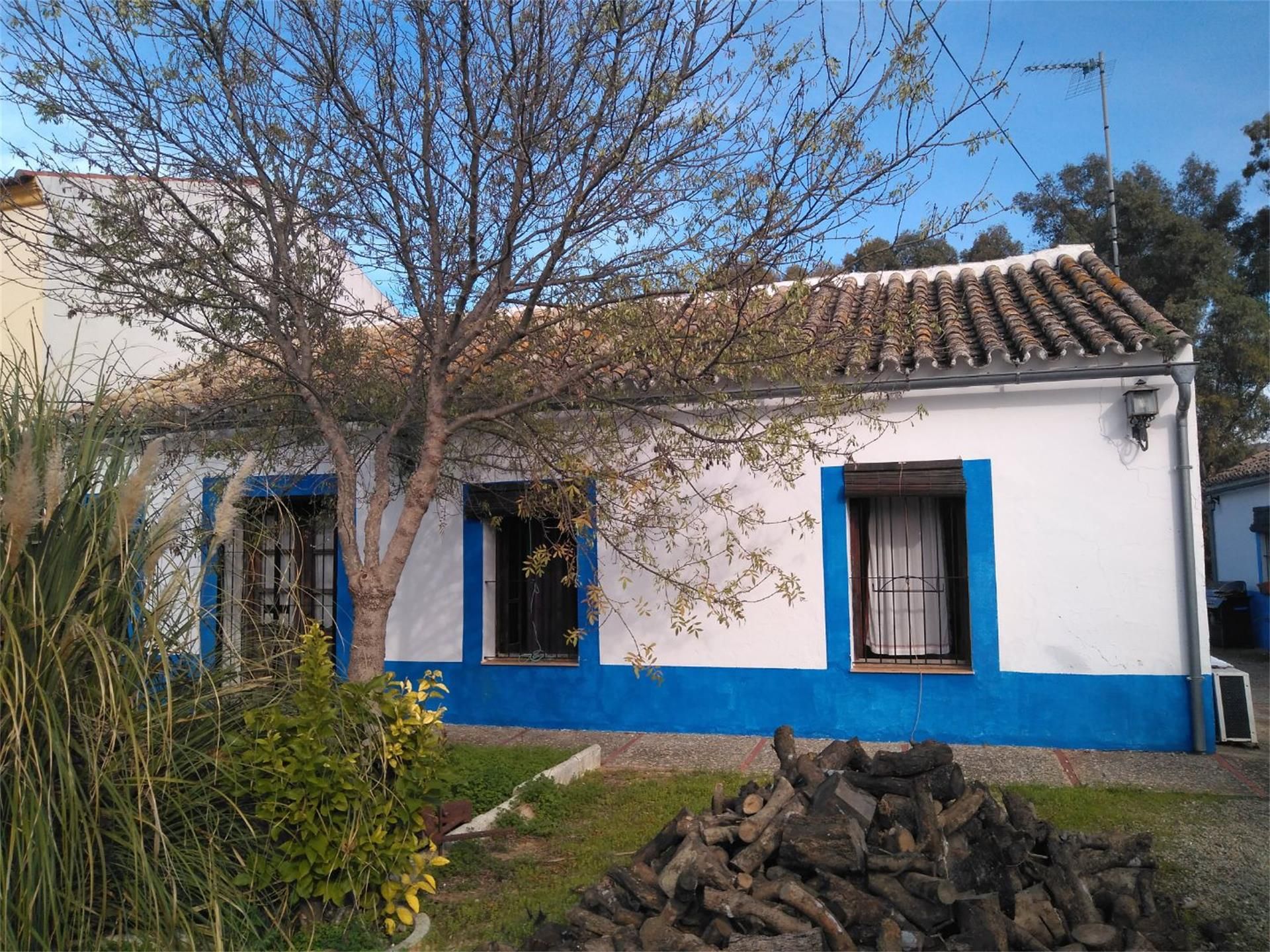 Exterior view of Country house for sale in San José del Valle  with Air Conditioner and Swimming Pool