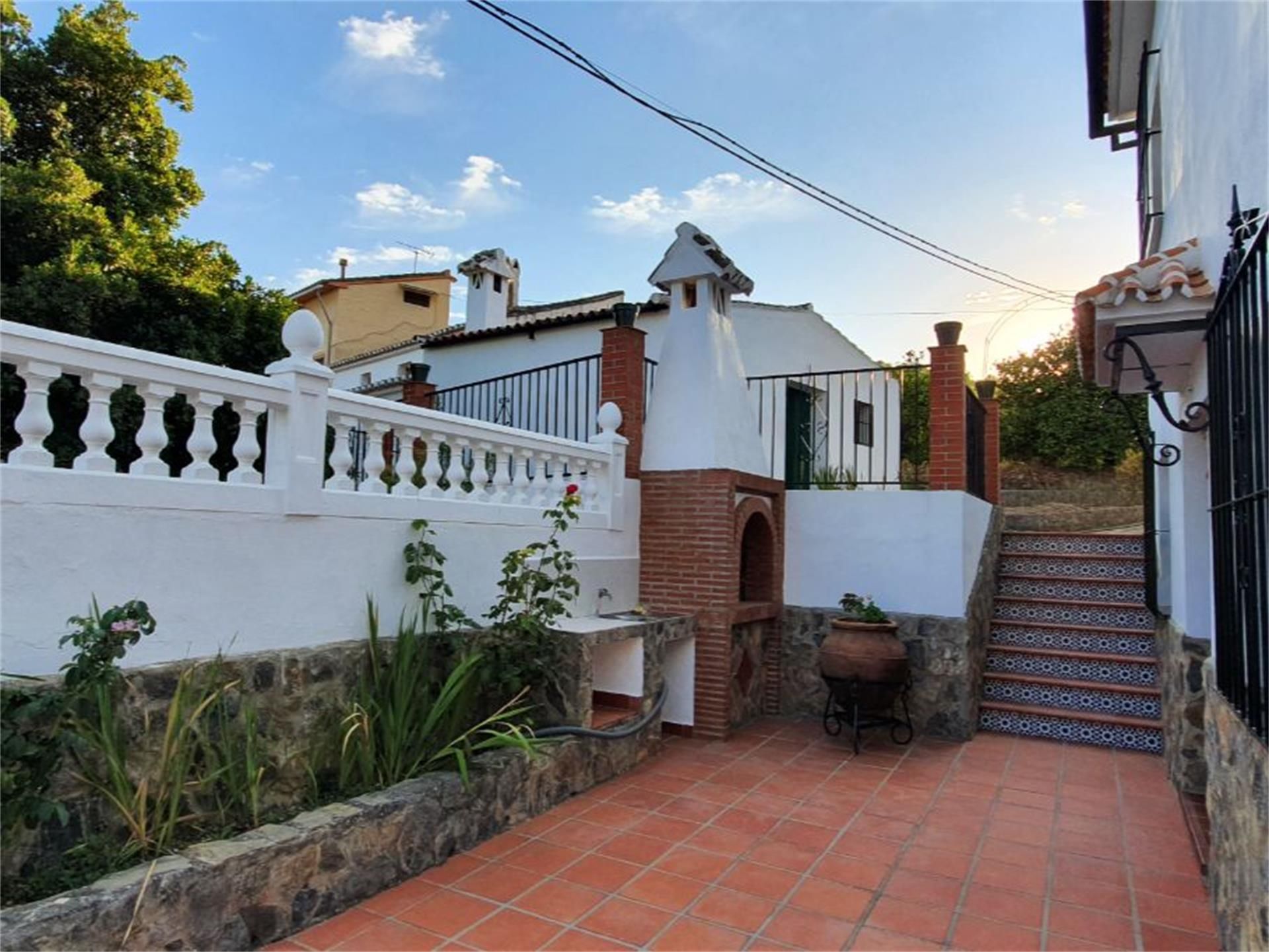Exterior view of Country house for sale in Alozaina  with Terrace, Storage room and Furnished
