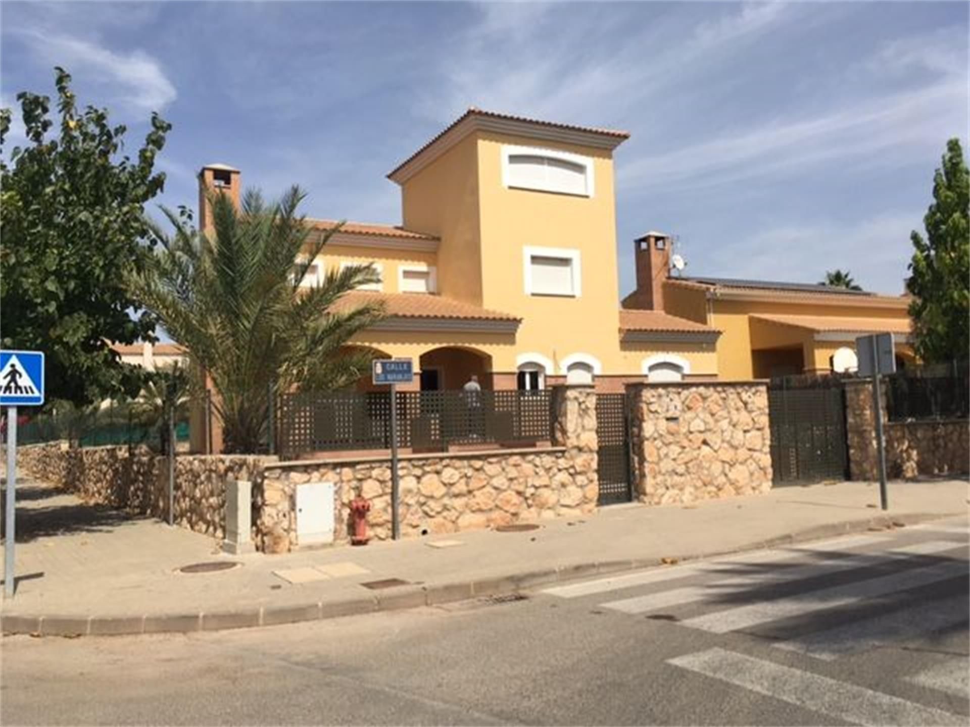 Vista exterior de Casa o xalet en venda en  Murcia Capital amb Calefacció, Jardí privat i Terrassa