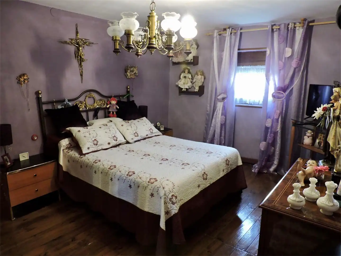 Bedroom of Detached homes for sale in Alcañices  with Private garden, Parquet flooring and Storage room