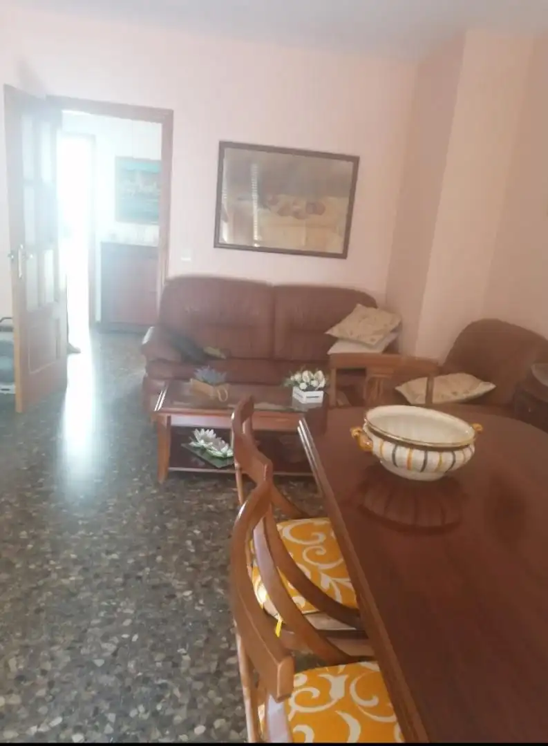 Sala d'estar de Casa adosada en venda en Casinos amb Terrassa i Balcó