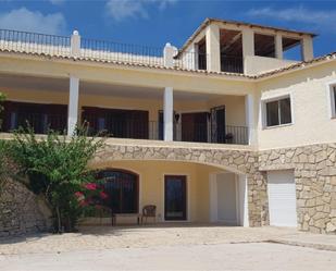 Exterior view of House or chalet for sale in Benissa  with Terrace, Swimming Pool and Balcony