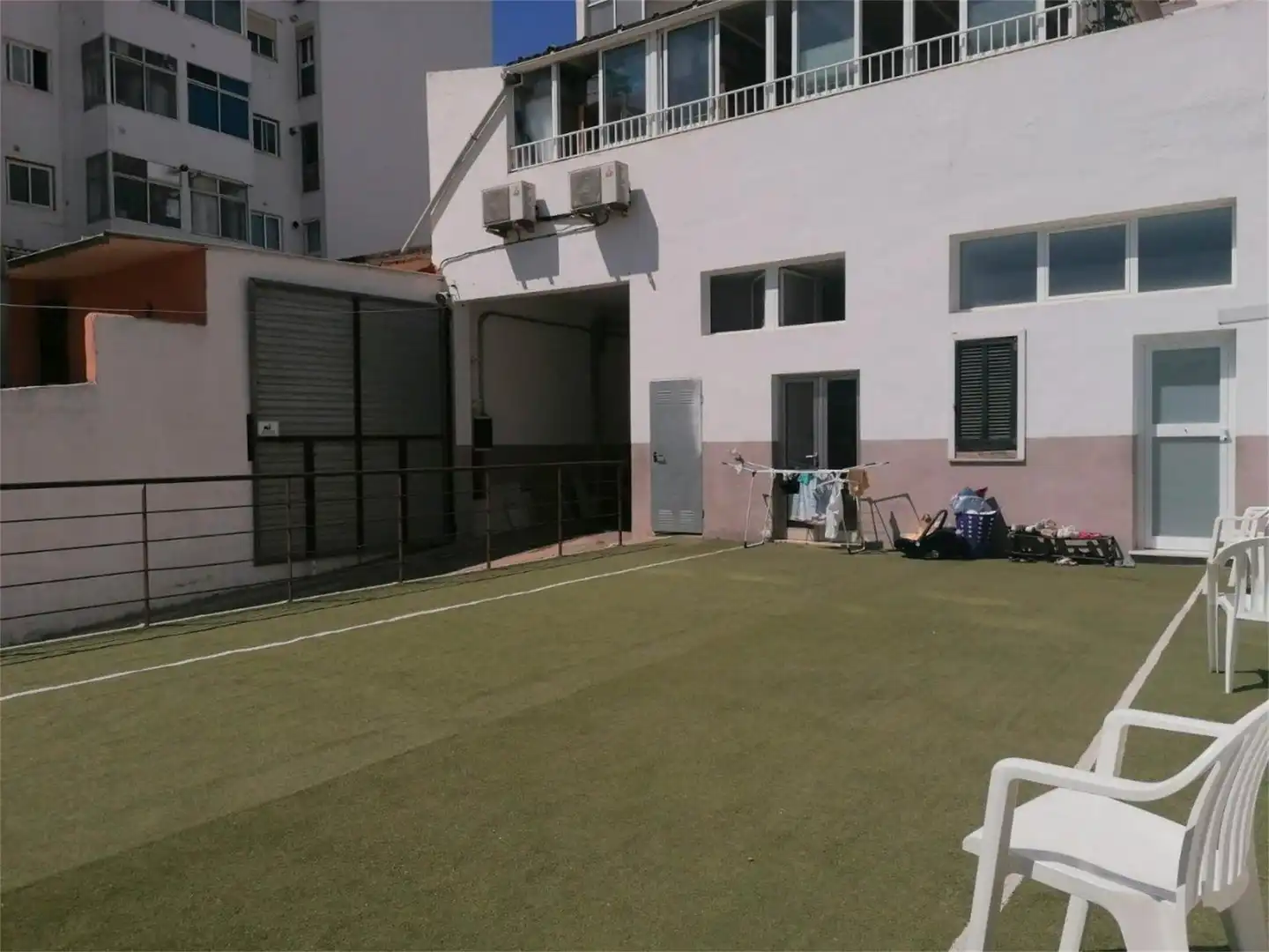 Terrasse von Geschaftsraum zum Verkauf in  Palma de Mallorca mit Klimaanlage