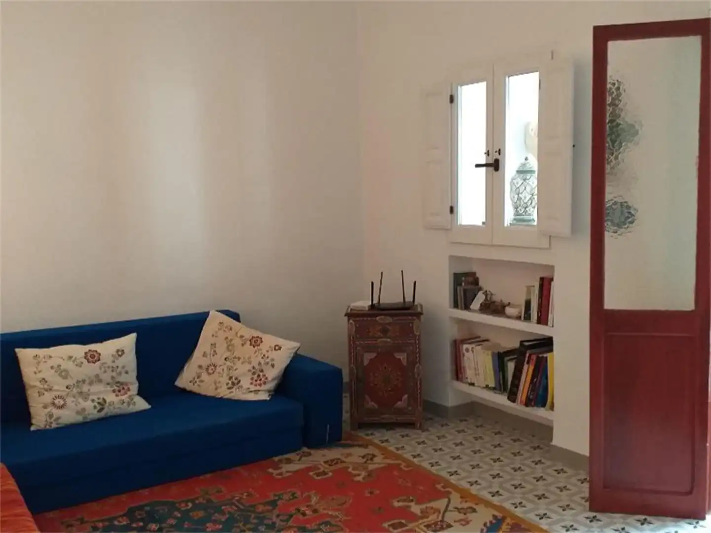Casa adosada en venta en Calle San Sebastián, 31, Trebujena Sala de estar de Casa adosada en venta en Trebujena con Aire acondicionado y Terraza