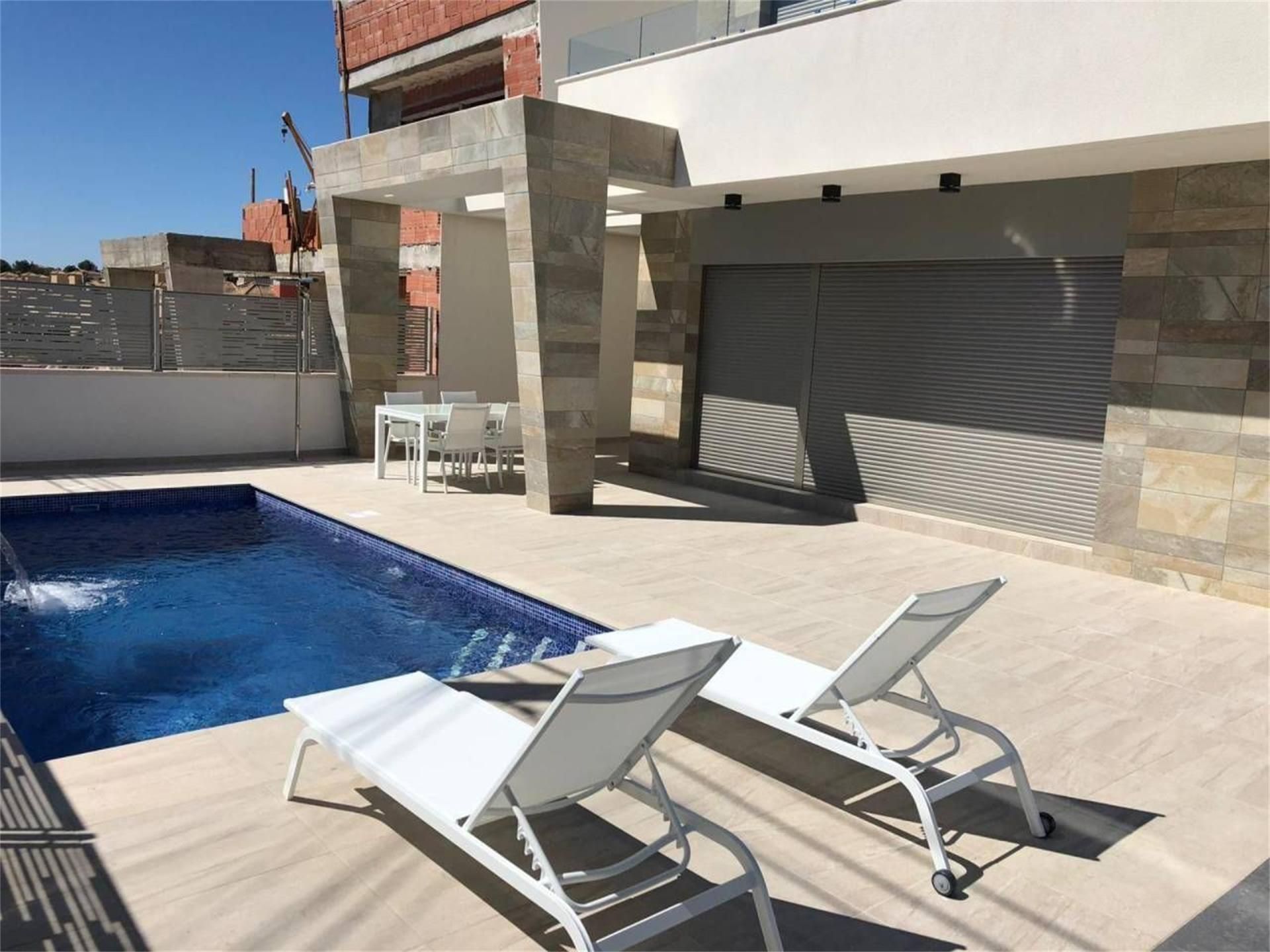 Swimming pool of Flat for sale in San Miguel de Salinas  with Air Conditioner, Heating and Parquet flooring