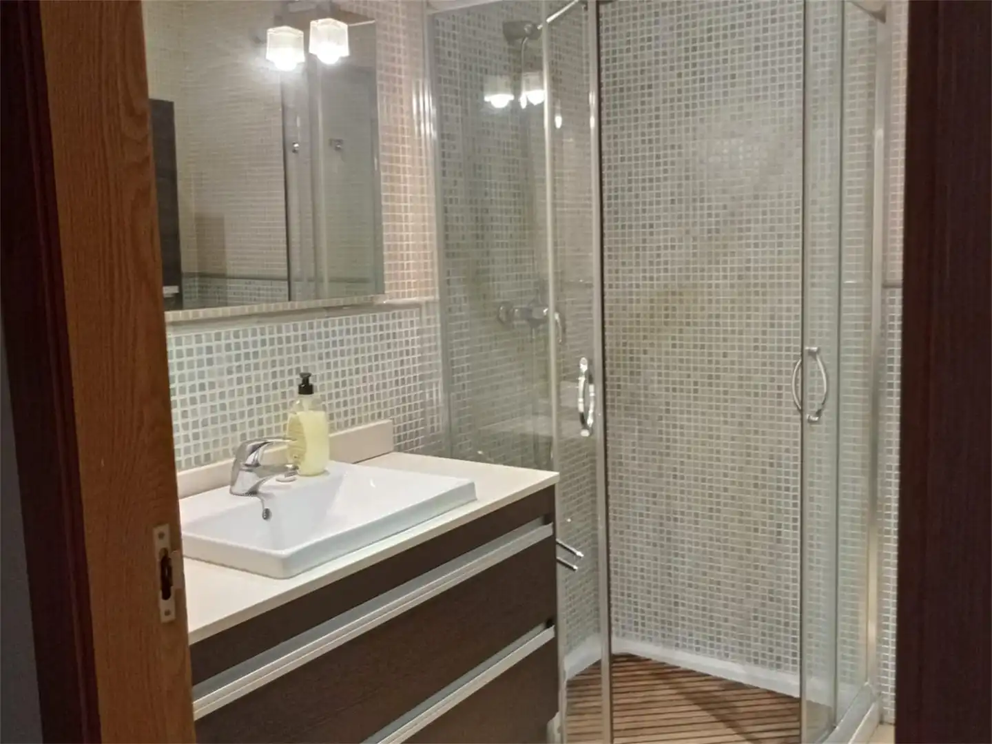 Badezimmer von Einfamilien-Reihenhaus zum Verkauf in San Javier mit Klimaanlage, Terrasse und Balkon