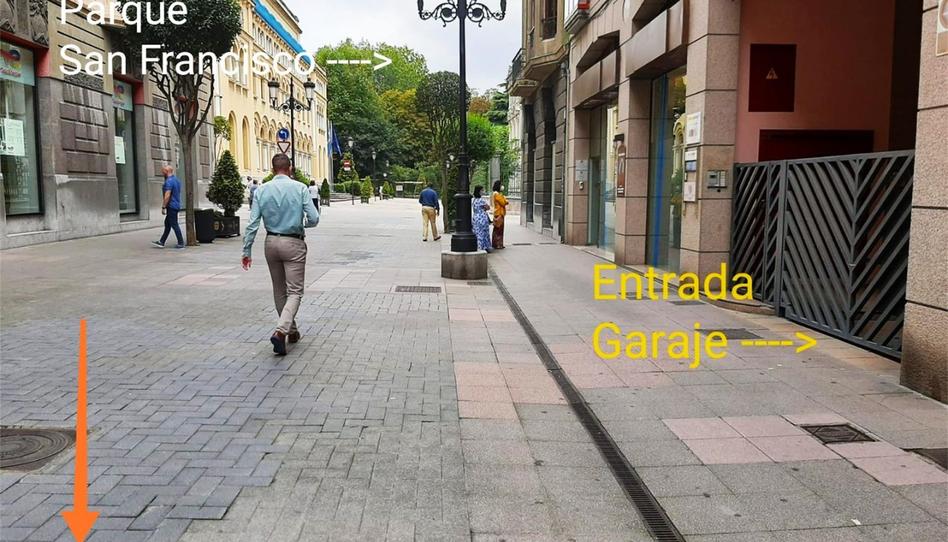 Garatge en venda a Calle Suárez de la Riva, Parque San Francisco - Uría, Asturias - imatge 1 Foto 1 de Garatge en venda a Calle Suárez de la Riva, Parque San Francisco - Uría, Asturias