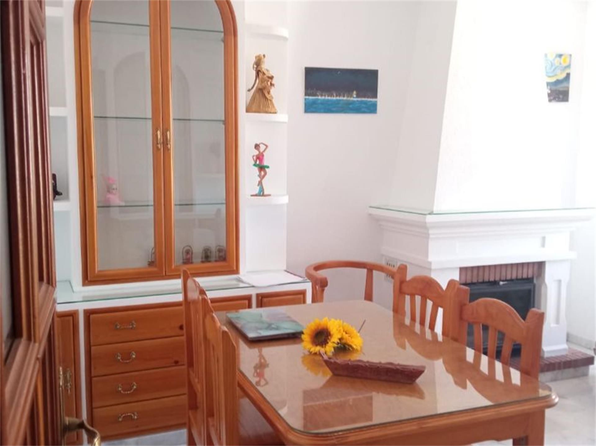 Esszimmer von Maisonette zum verkauf in Periana mit Terrasse, Möbliert und Ofen