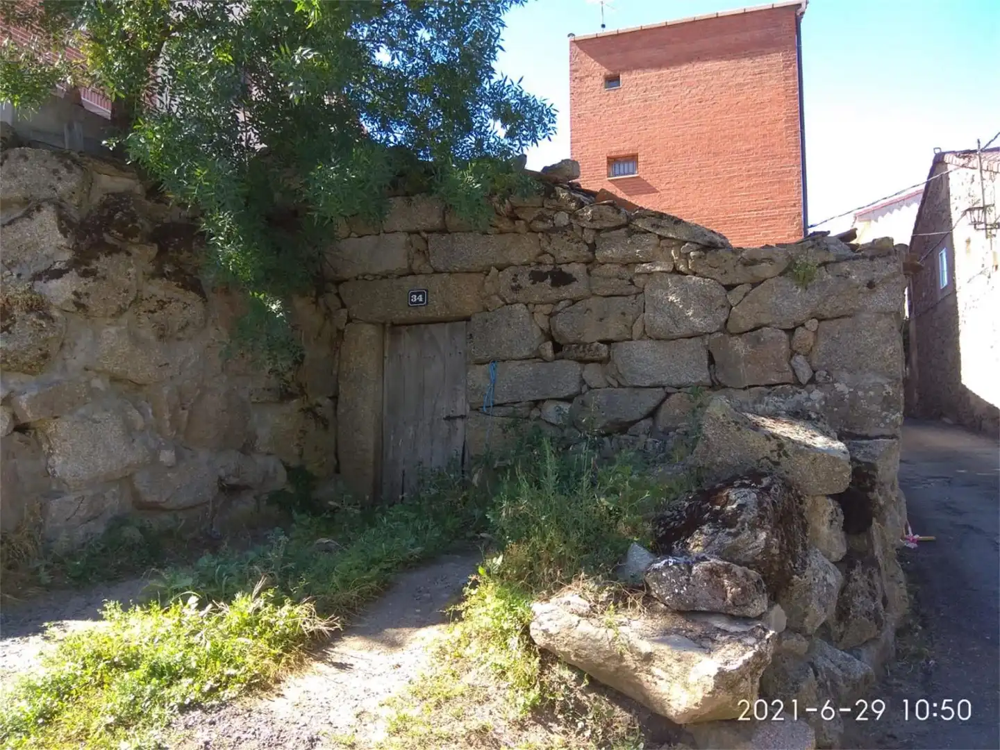Vista exterior de Casa adosada en venda en Navarredondilla