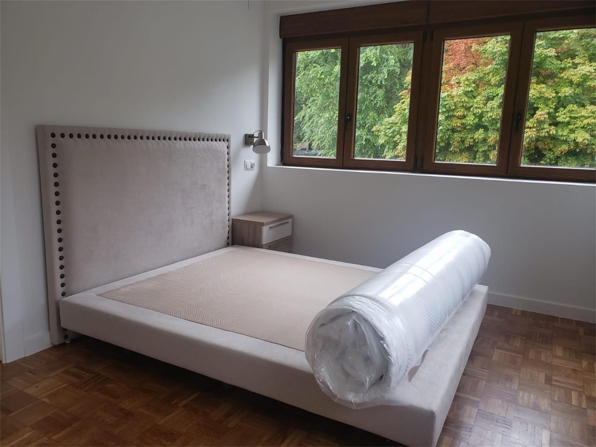 Bedroom of House or chalet to share in Ávila Capital  with Heating, Parquet flooring and Furnished