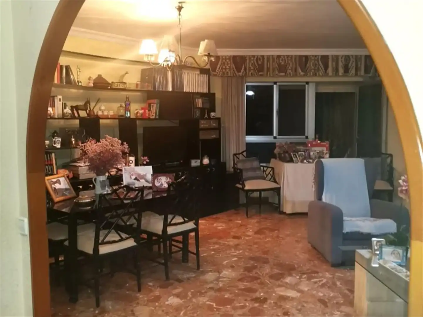 Living room of Flat for sale in Almería  with Private garden, Terrace and Storage room