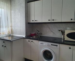 Kitchen of Flat to share in Palencia Capital  with Heating, Terrace and Furnished