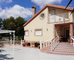 Exterior view of House or chalet for sale in  Murcia Capital  with Air Conditioner, Terrace and Swimming Pool