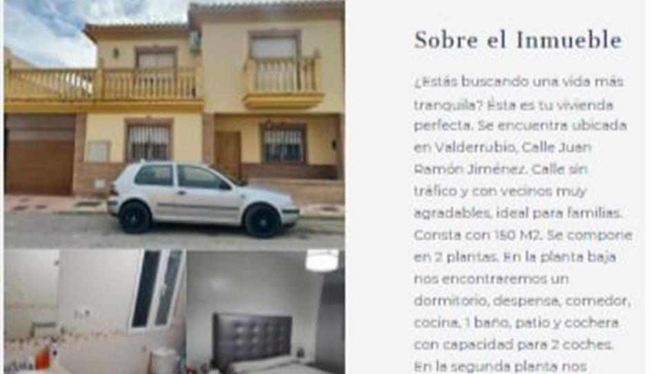 Casa adosada en venda a Calle Norias, 58, Valderrubio, Granada - imatge 1 Foto 1 de Casa adosada en venda a Calle Norias, 58, Valderrubio, Granada