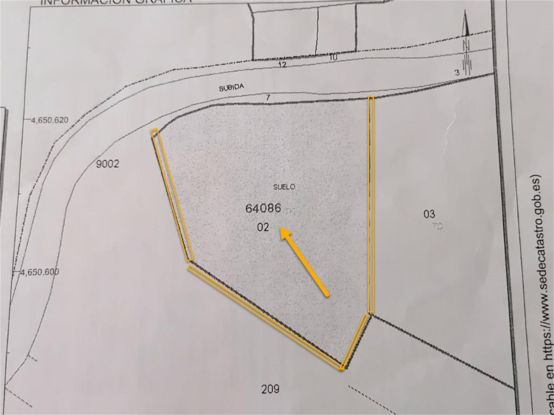 Exterior view of Land for sale in Cervera del Río Alhama