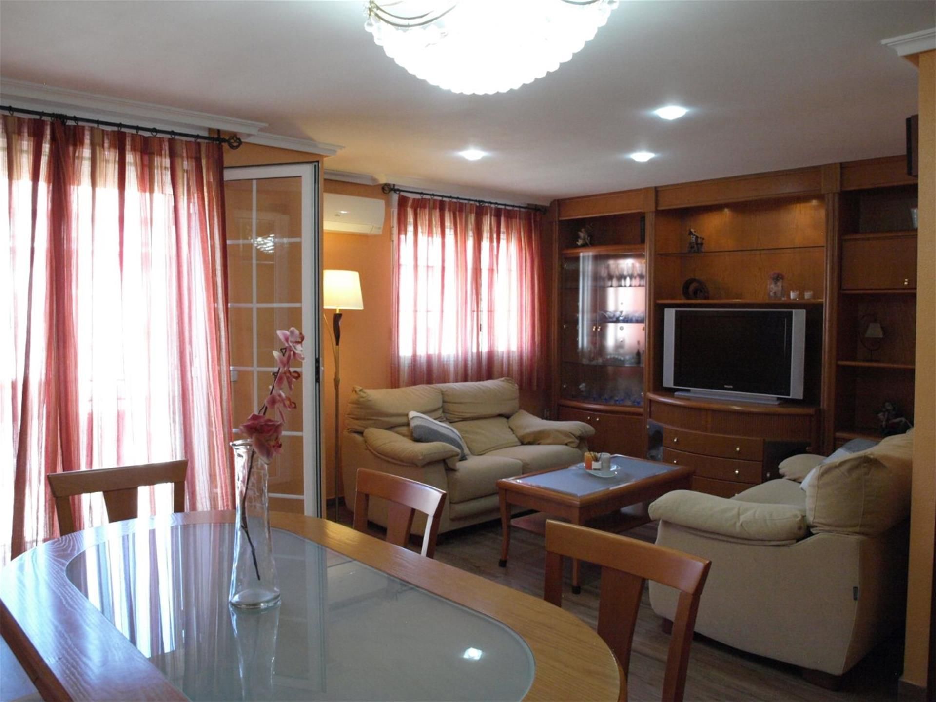 Living room of Single-family semi-detached for sale in Banyeres de Mariola  with Air Conditioner, Heating and Terrace