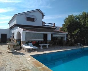 Swimming pool of House or chalet for sale in Torredonjimeno  with Air Conditioner, Terrace and Swimming Pool