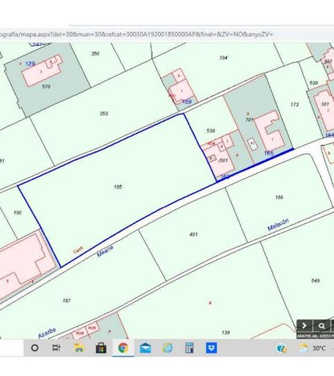 Foto 2 de Urbanitzable en venda a Garres y Lages, Murcia