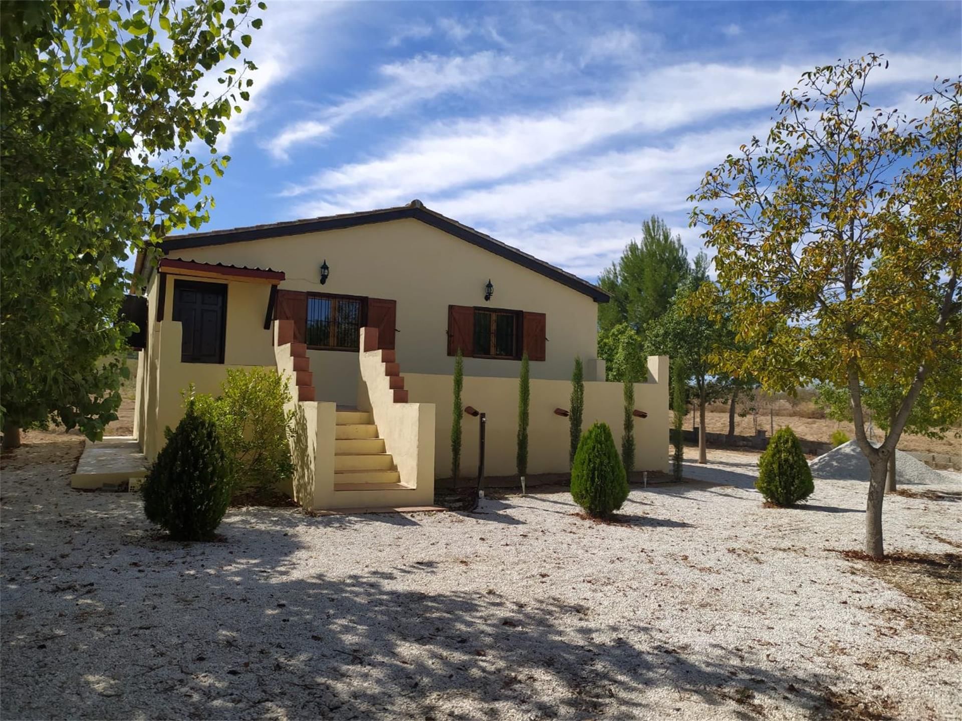 Vista exterior de Finca rústica en venda en Ricote amb Terrassa i Piscina