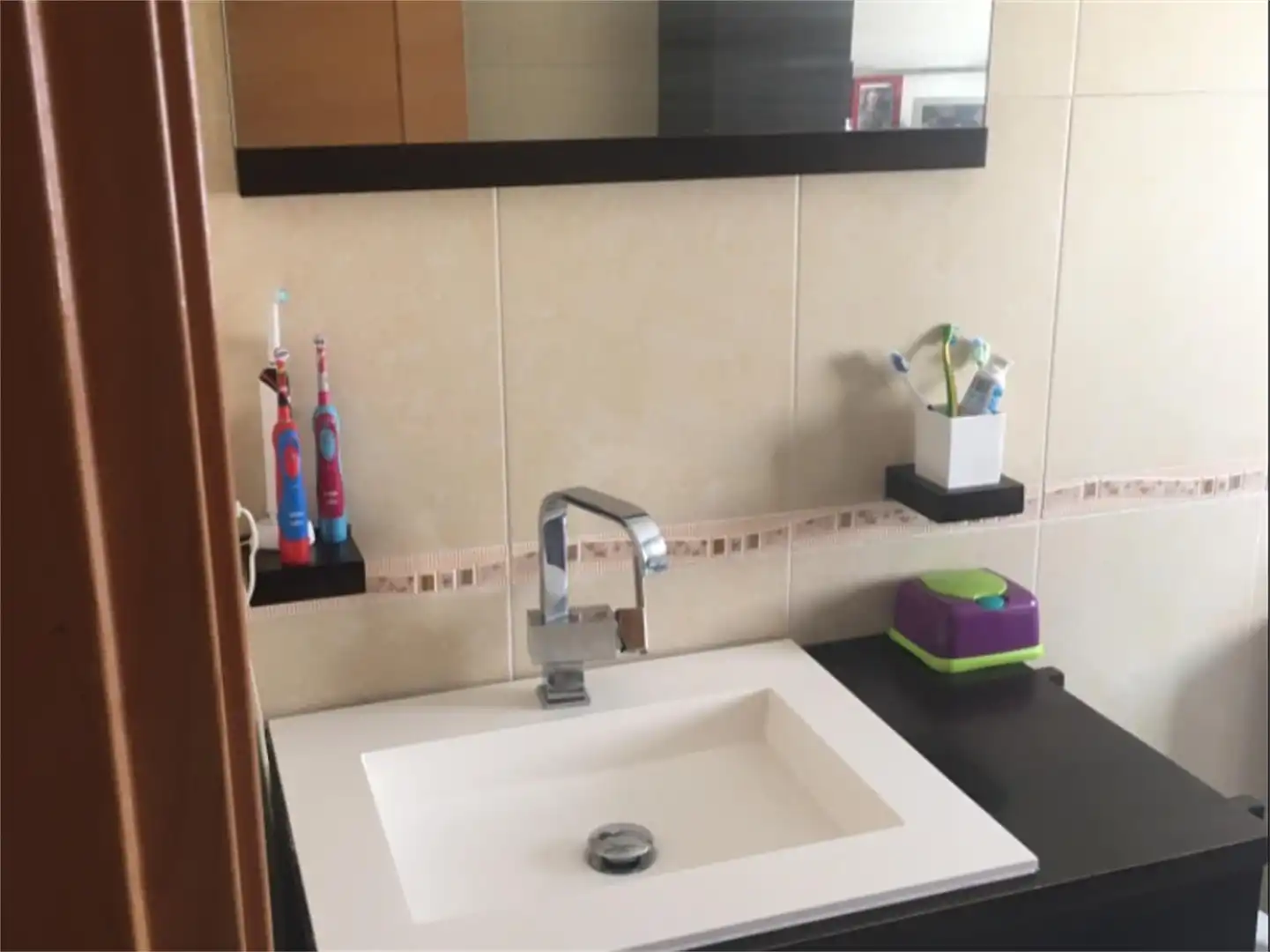 Baño de Casa adosada en venta en Tomelloso con Aire acondicionado, Calefacción y Amueblado