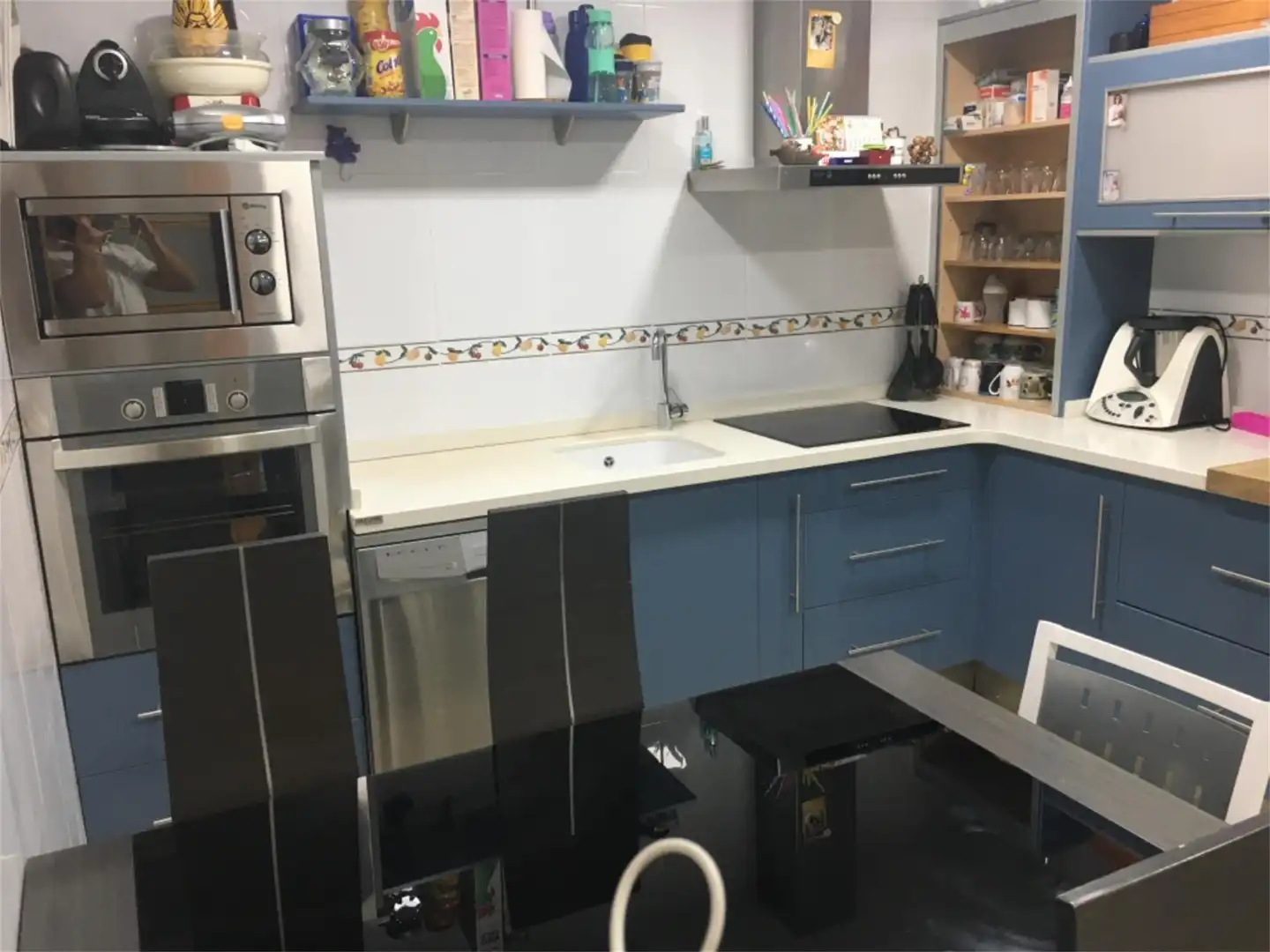 Cocina de Casa adosada en venta en Tomelloso con Aire acondicionado, Calefacción y Amueblado