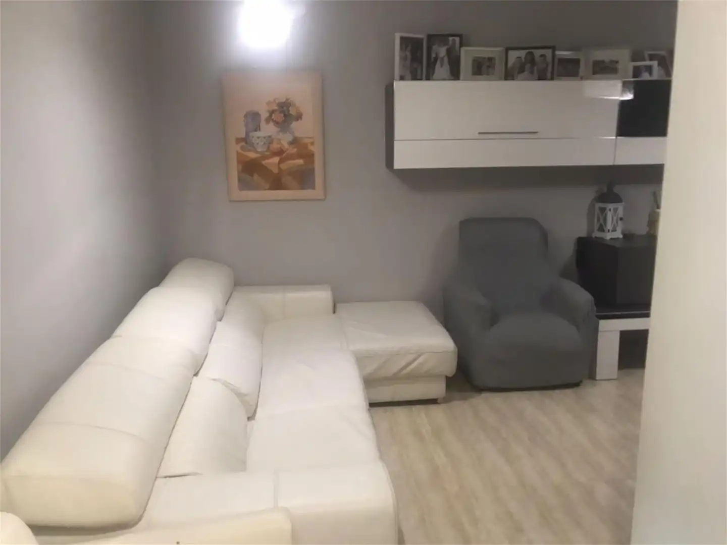 Sala de estar de Casa adosada en venta en Tomelloso con Aire acondicionado, Calefacción y Amueblado