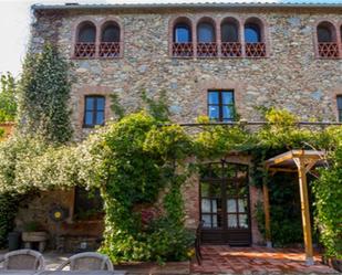 Exterior view of Country house for sale in La Cellera de Ter  with Terrace, Swimming Pool and Balcony