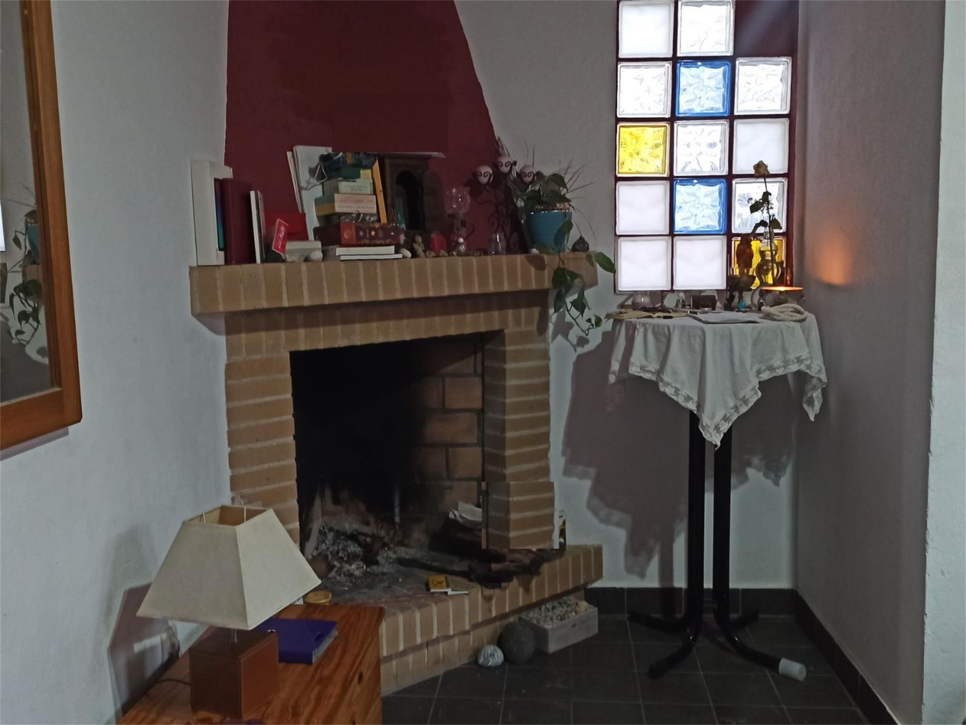 Living room of Single-family semi-detached for sale in  Almería Capital  with Terrace, Furnished and Balcony