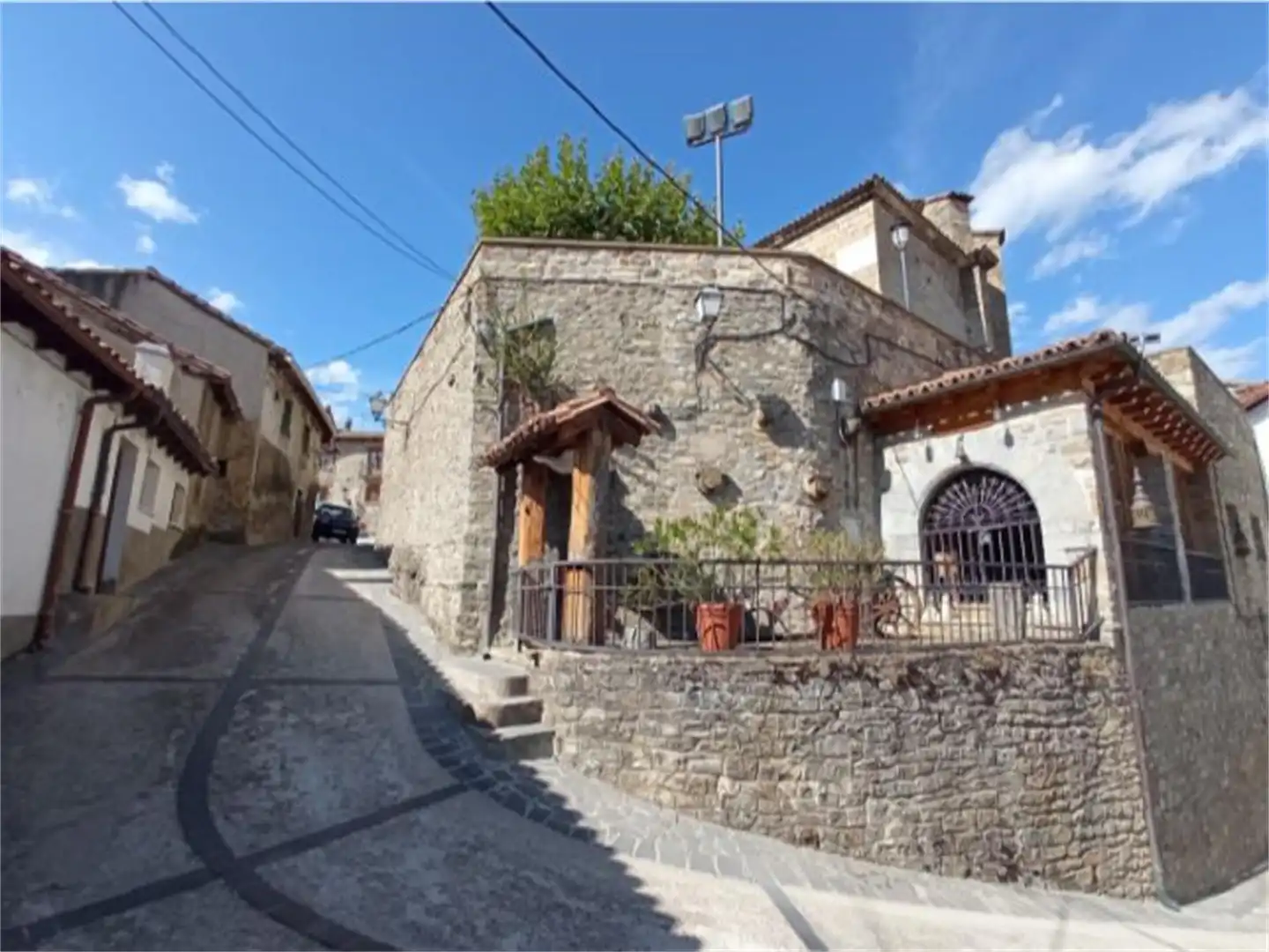 Exterior view of Flat for sale in Salvatierra de Esca  with Parquet flooring and Storage room