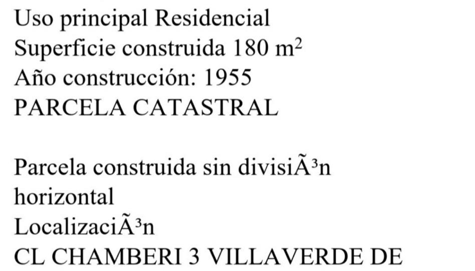 Terreno en venta en Calle Chamberí, 3, Villaverde de Íscar, Segovia - imagen 1 Foto 1 de Terreno en venta en Calle Chamberí, 3, Villaverde de Íscar, Segovia