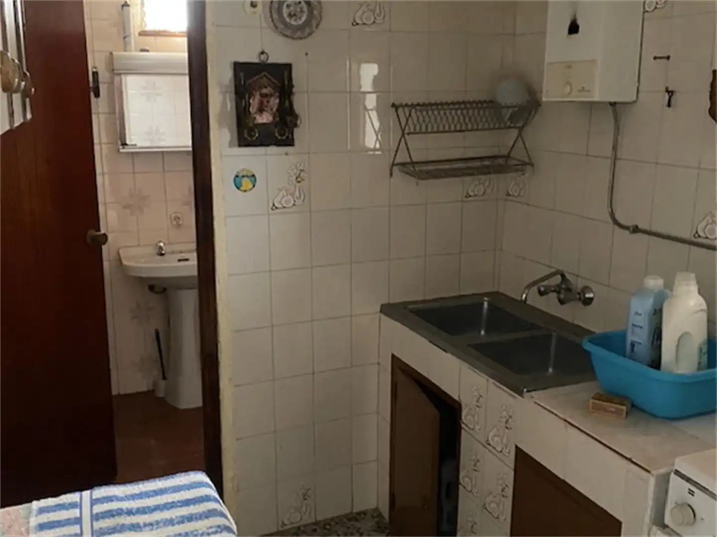 Casa adosada en venta en Calle Nueva, 33, Puebla de Obando Cocina de Casa adosada en venta en Puebla de Obando con Jardín privado, Terraza y Trastero